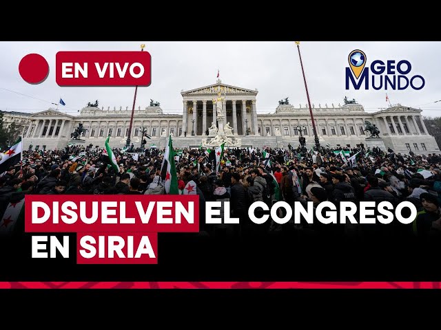 ⁣Disuelven el Congreso y suspenden la Constitución en Siria | Geomundo