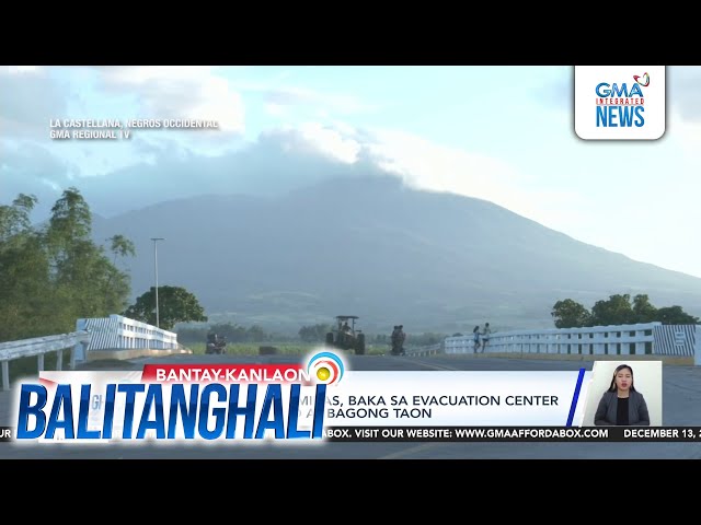 ⁣Ilang pamilyang lumikas, baka sa evacuation center na abutin ng pasko at bagong taon | Balitanghali