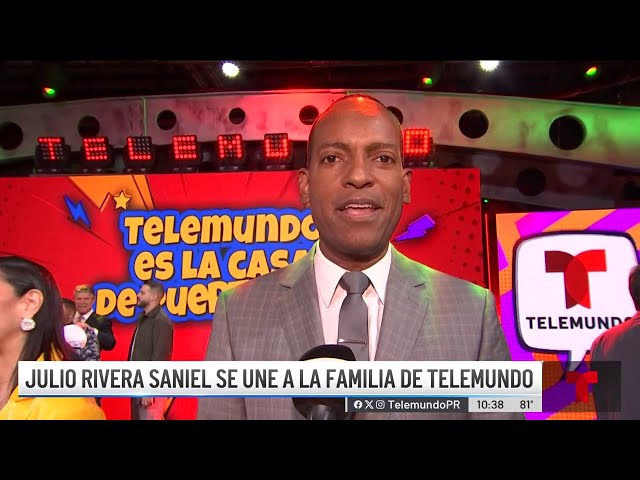 ⁣Julio Rivera Saniel se une a Telenoticias