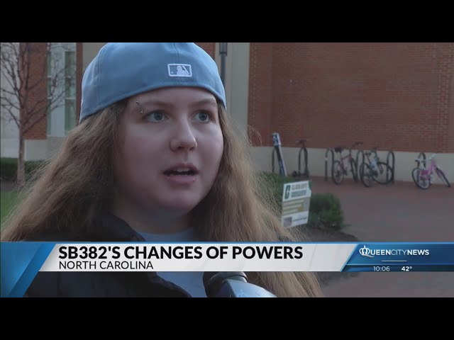 ⁣Young voters shocked at law limiting top NC officials power