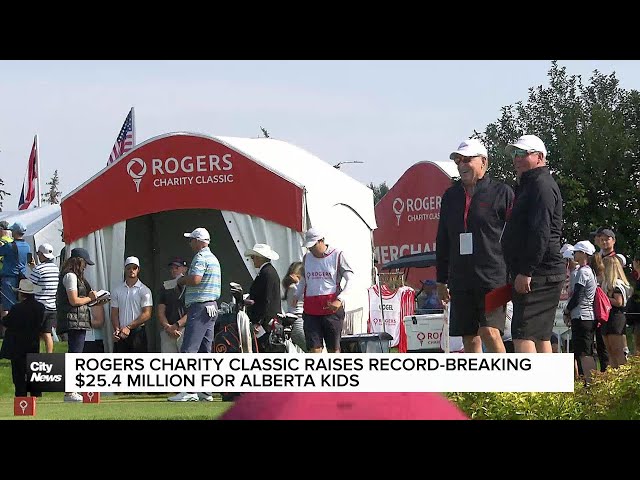 ⁣Rogers Charity Classic raises record-breaking $25.4 Million for Alberta kids