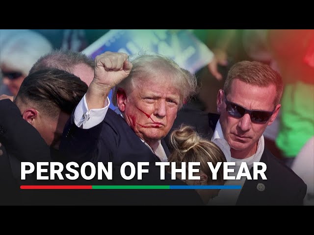 ⁣Time magazine names Trump 2024's 'Person of the Year'