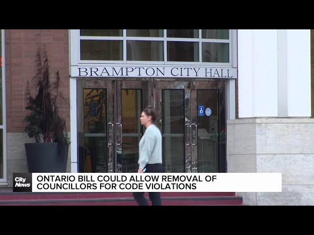 ⁣Ontario introduces municipal code of conduct which would allow sacking of councillors