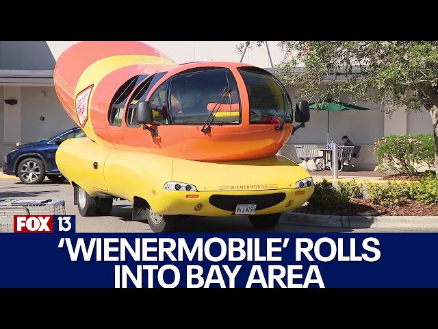 ⁣Oscar Mayer’s iconic ‘Wienermobile’ comes to Tampa Bay