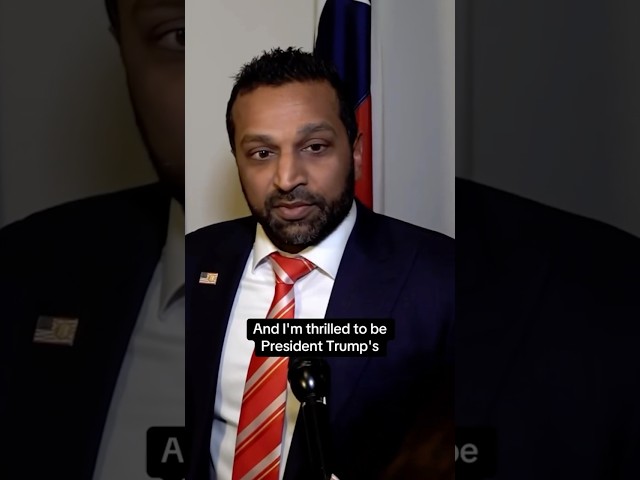 ⁣Trump’s FBI director pick Kash Patel speaks ahead of meeting with Sen. Ted Cruz #shorts