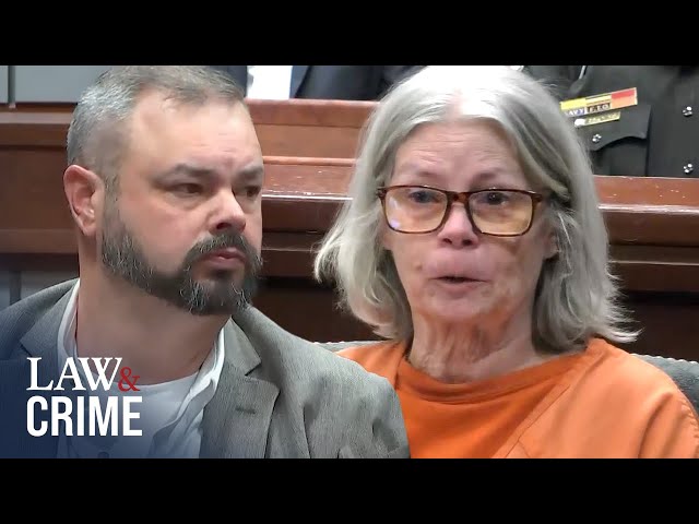 ⁣Woman Shockingly Blames Son for Husband’s Murder as Judge Locks Her Up