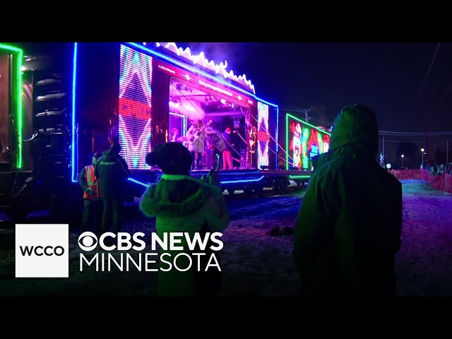 ⁣Canadian Pacific Holiday Train visits St. Anthony VIllage