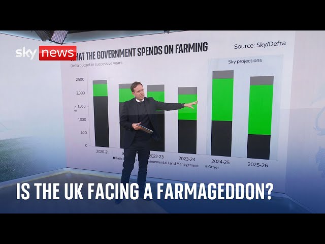 ⁣Is the UK facing a 'farmageddon'? Brexit, competition and climate change hits food product