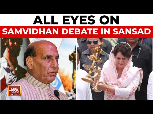 ⁣Samvidhan Debate: Rajnath To Lead Government In Lok Sabha | All Eyes On Sansad | India Today