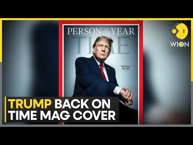 ⁣Time Magazine Names President-elect Trump 'Person Of The Year' | World News | WION