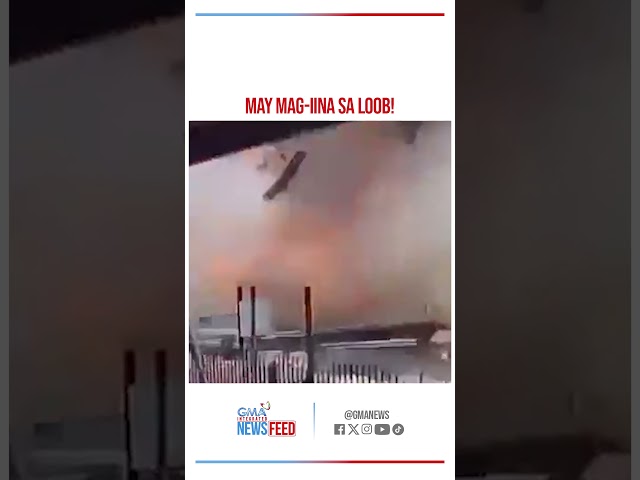 ⁣Bahay na may mag-iina sa loob, biglang sumabog!| GMA Integrated Newsfeed