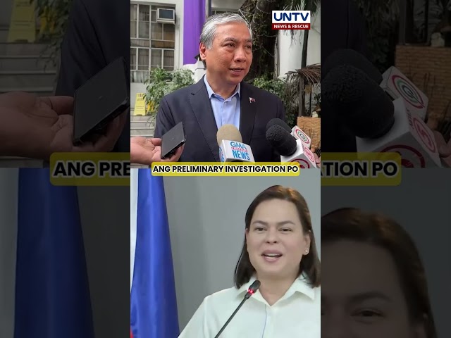 ⁣VP Duterte, pasasagutin pa rin kapag nakarating sa DOJ ang reklamo