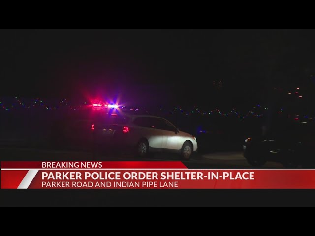 ⁣Parker police issue shelter-in-place