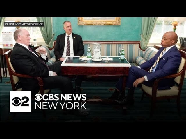 ⁣New fears among NYC migrants after Mayor Adams sits down with Trump's new border czar