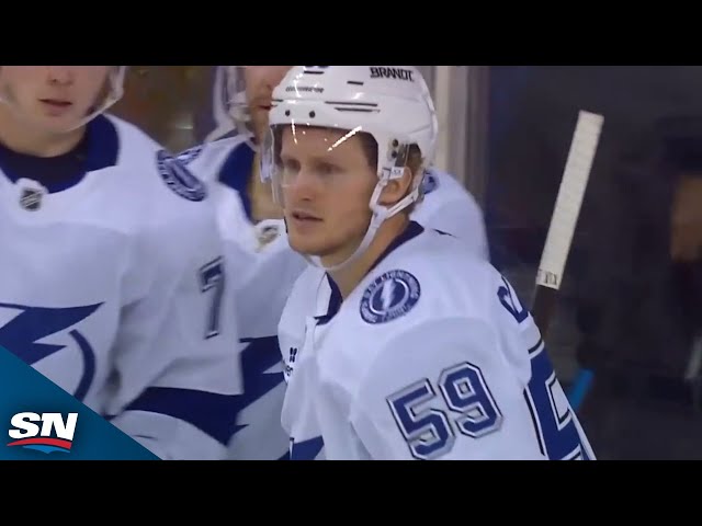 ⁣Jake Guentzel Records Sixth Career Hat Trick, First In A Lightning Jersey