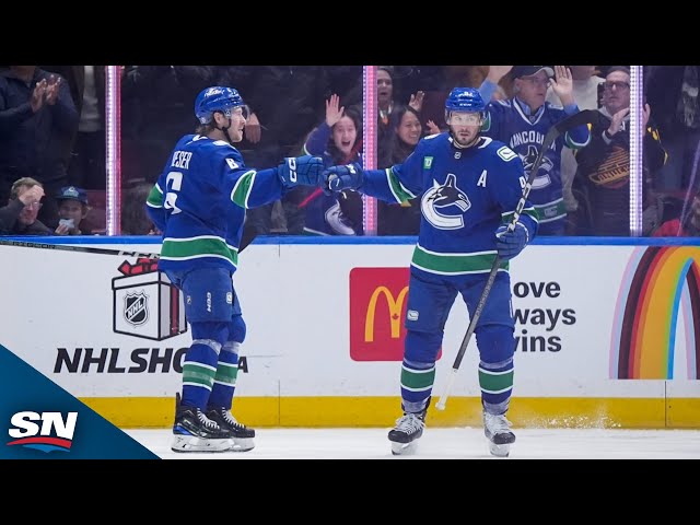 ⁣Canucks Fans Serenade J.T. Miller During Return To Ice In Vancouver