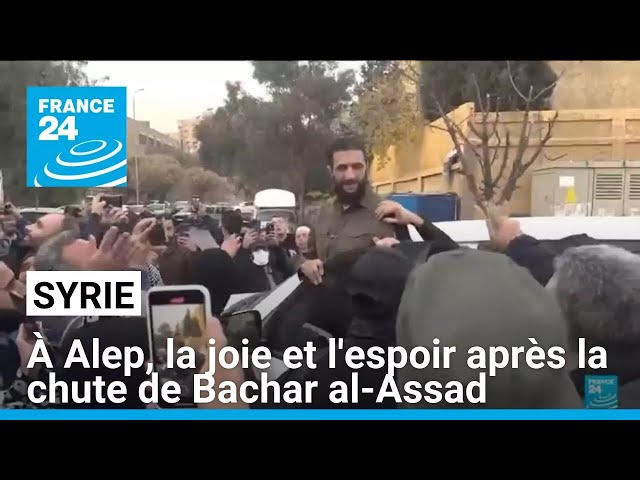 ⁣Syrie : à Alep, la joie et l'espoir après la chute de Bachar al-Assad • FRANCE 24