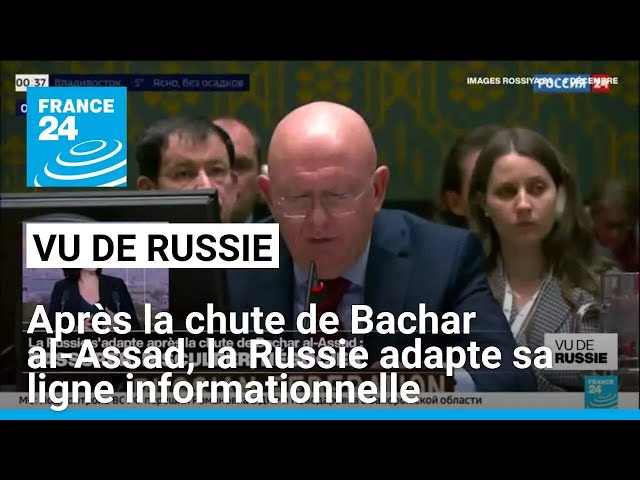 ⁣"Vu de Russie" : après la chute de Bachar al-Assad, la Russie adapte sa ligne informationn