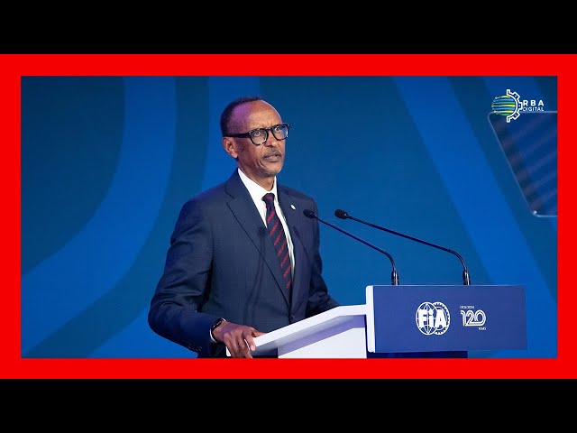 ⁣Rwanda bid to host Formula 1 and discussions are progressing well - President Kagame