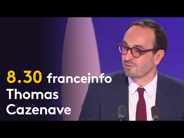 ⁣Thomas Cazenave souhaite "trouver un accord a minima" avec le PS