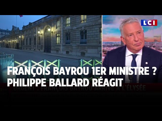 ⁣François Bayrou 1er ministre ? "On aura la même attitude que pour Michel Barnier" : Philip