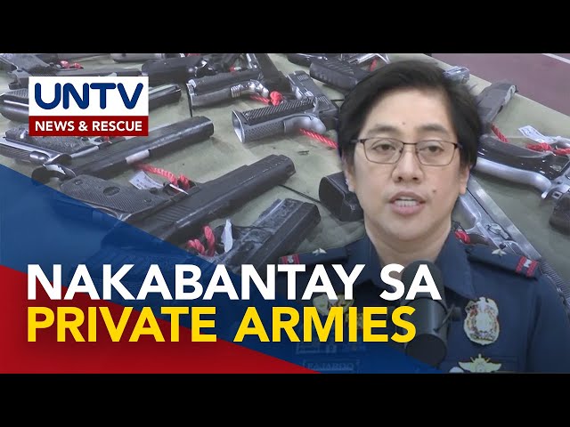 ⁣PNP, tututukan ang loose firearms at private armed groups pagpasok ng 2025 election period