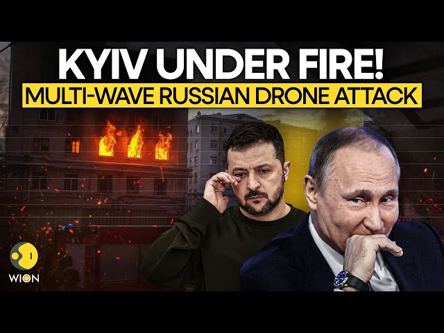 ⁣Russia-Ukraine War: Putin’s Army Launches 300 Missiles Drones In Mass Air Assault  | WION LIVE