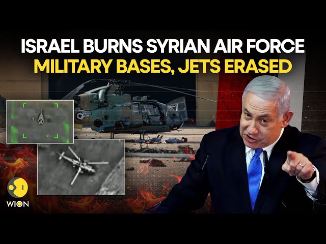 ⁣Israel Strikes Syria LIVE: Syrian Air Base, Helicopters, Military Jets, Missile Launchers Bombed