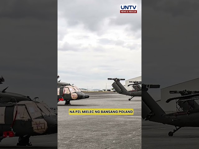 ⁣AFP, may bagong Black Hawk helicopters na magagamit sa internal security operations