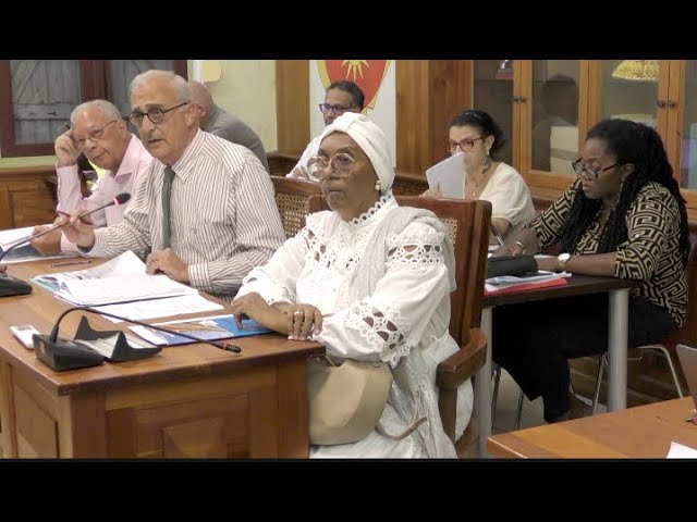 ⁣Réunion du Conseil Municipal de Basse-Terre ce 12 décembre 2024.