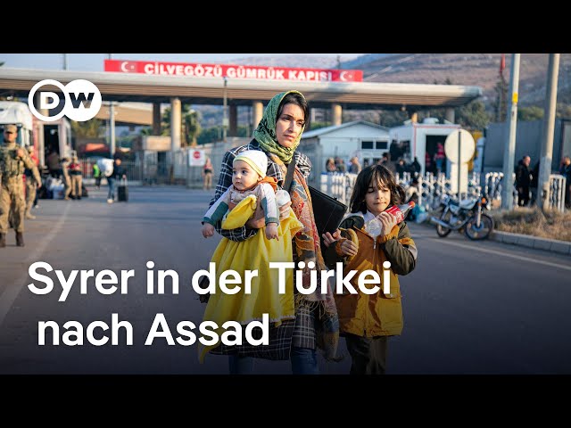 ⁣Nach Assad: Was planen syrische Flüchtlinge in der Türkei? | DW News