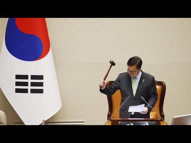 ⁣South Korean President Yoon faces second impeachment vote over failed martial law