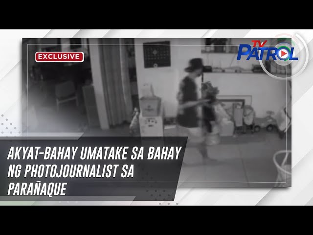 ⁣Akyat-bahay umatake sa bahay ng photojournalist sa Parañaque | TV Patrol