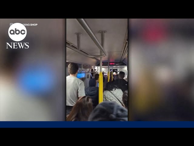 ⁣Subway power outage leaves thousands of passengers stranded