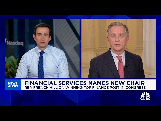 ⁣Rep. French Hill on crypto: We need a market structure for digital assets