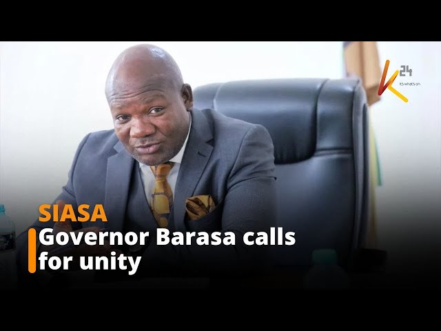 ⁣Governor Barasa urges leaders to foster national unity