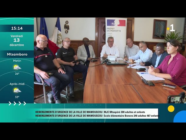 ⁣Cyclone Chido : Conférence de presse du préfet de Mayotte