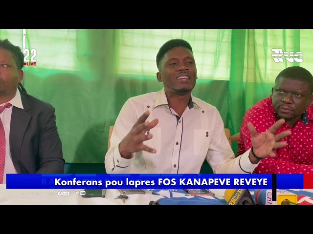 ⁣Konferans pou laprès FOS KANAPEVE REVEYE egzije KPT a chanje tout direksyon jeneral yo, delegasyon y