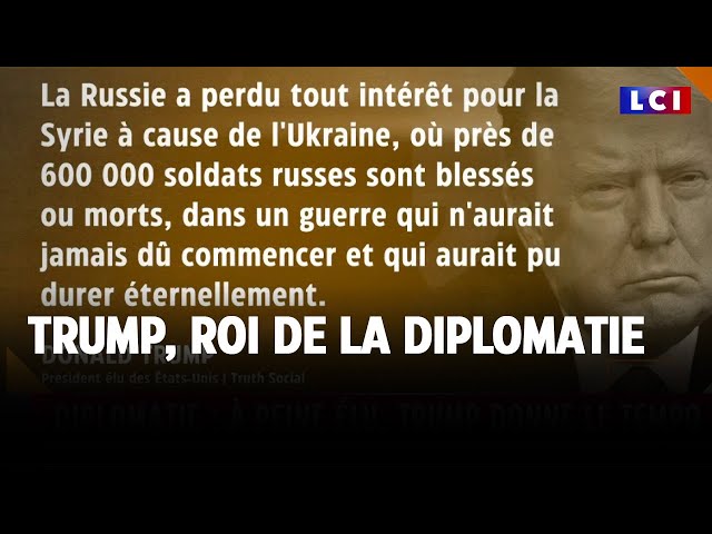 ⁣Trump, roi de la diplomatie｜LCI