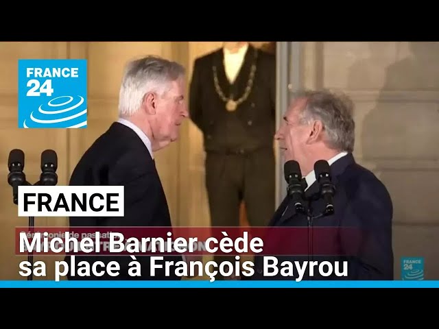 ⁣France : Michel Barnier cède sa place à François Bayrou • FRANCE 24