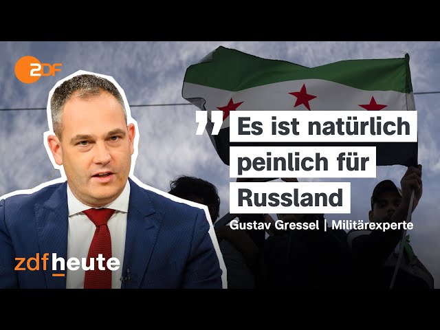 ⁣Russland geschwächt? Was der Assad-Sturz für den Ukraine-Krieg bedeutet | ZDFheute live