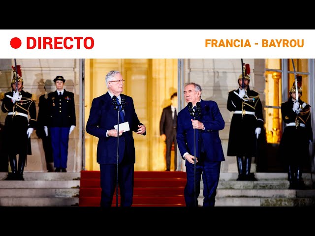 ⁣FRANCIA: MACRON nombra a FRANÇOIS BAYROU como nuevo PRIMER MINISTRO | RTVE Noticias