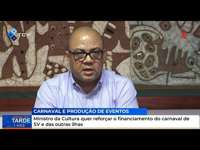 ⁣Ministro da Cultura quer reforçar o financiamento do carnaval de SV e das outras ilhas