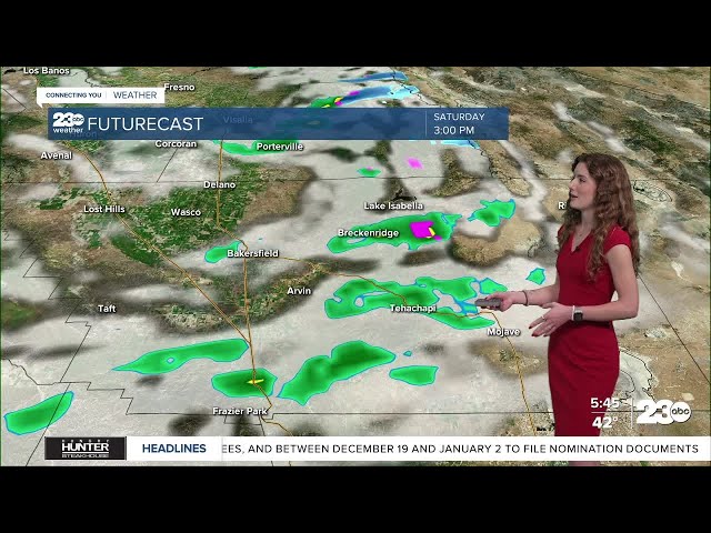 ⁣23ABC Morning Weather Update Dec. 13, 2024