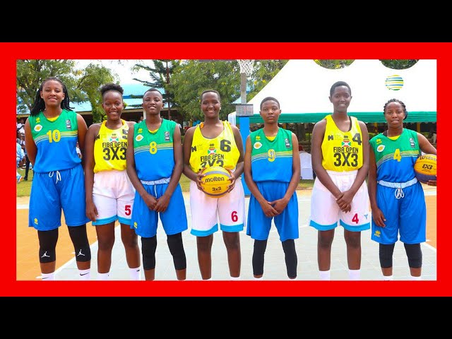 ⁣Développement du concept Basket-ball 3×3 au Rwanda, une aubaine pour la jeunesse