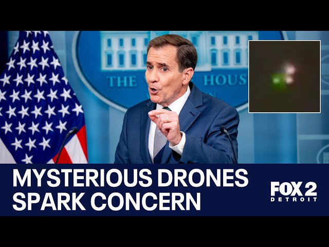 ⁣Mysterious drones spark concern as reports of unidentified flying objects increase across the U.S.