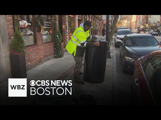 ⁣New trash cans installed in Boston's North End to tackle rat problem