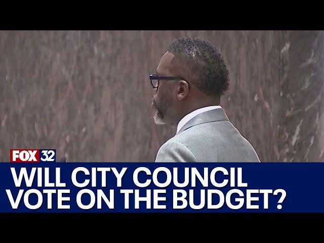 ⁣Will the Chicago City Council vote on the budget today?