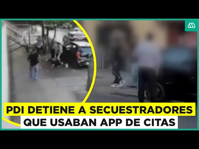 ⁣PDI detiene a secuestradores que funcionaban a través de app de citas