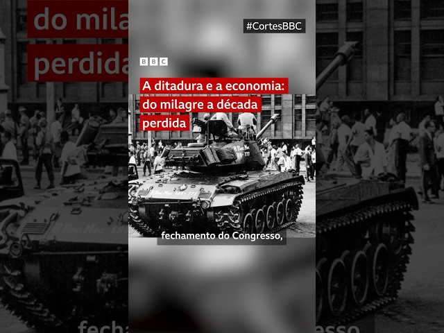 ⁣Ditadura: Como foi a economia durante o regime militar? #bbcnewsbrasil #cortesbbc